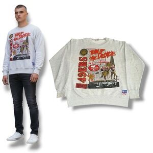 Men’s Nutmeg Mills San Francisco 49ers Team Of The Decade Crewneck Sweatshirt